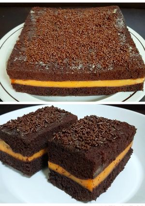 Foto resep Steamed Chocolate Cheese Cake - bolu kukus coklat keju