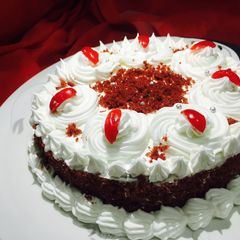 A picture of Red velvet cake.
