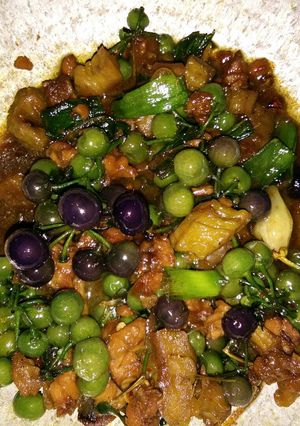 Foto resep Ulukutek leunca + pare 😜🌶🍅