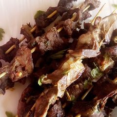 A picture of Beef kebab.