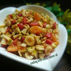 A picture of Fruit chaat #cookpadramadan #iftar.