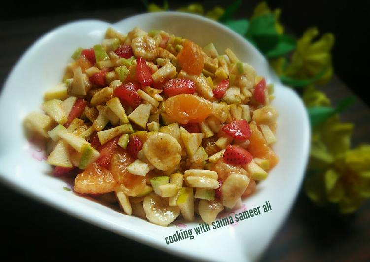 Recipe of Fruit chaat #cookpadramadan #iftar