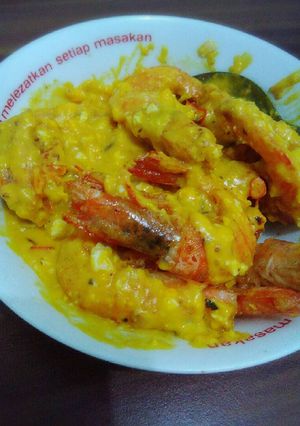 Foto resep Udang Saos Telor Asin 👍