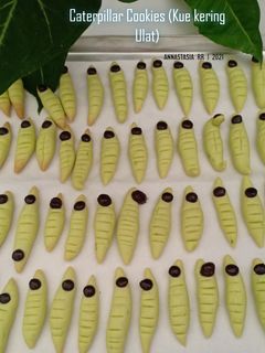 Foto resep Caterpillar Cookies (Kue kering Ulat)