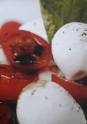 Una foto de Ensalada caprese