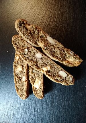 Foto di Cantuccini al tè verde