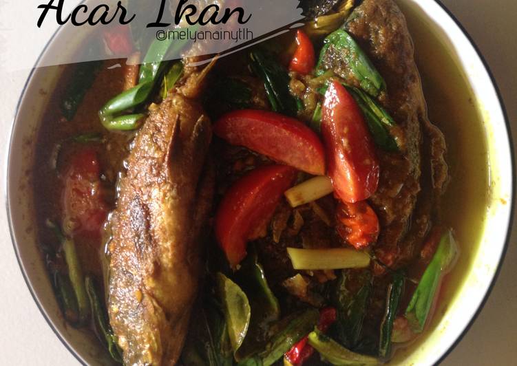 Bahan-bahan Acar Ikan mas yang nikmat Untuk Jualan