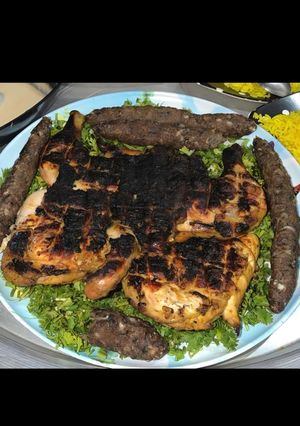 صورة لوصفة كفتة بالجبنة الموزاريلا