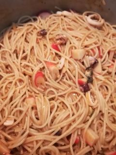 Una foto de Spaghetti marinero