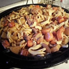 A picture of Dave's Pot Roast and Noodles.