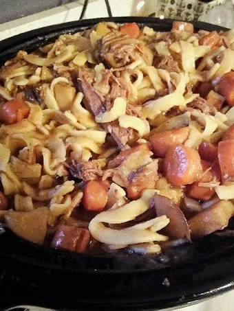 Recipe Dave&#39;s Pot Roast and Noodles the So Delicious Appealing