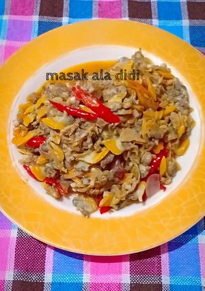 Foto resep Tumis kerang ala Didi