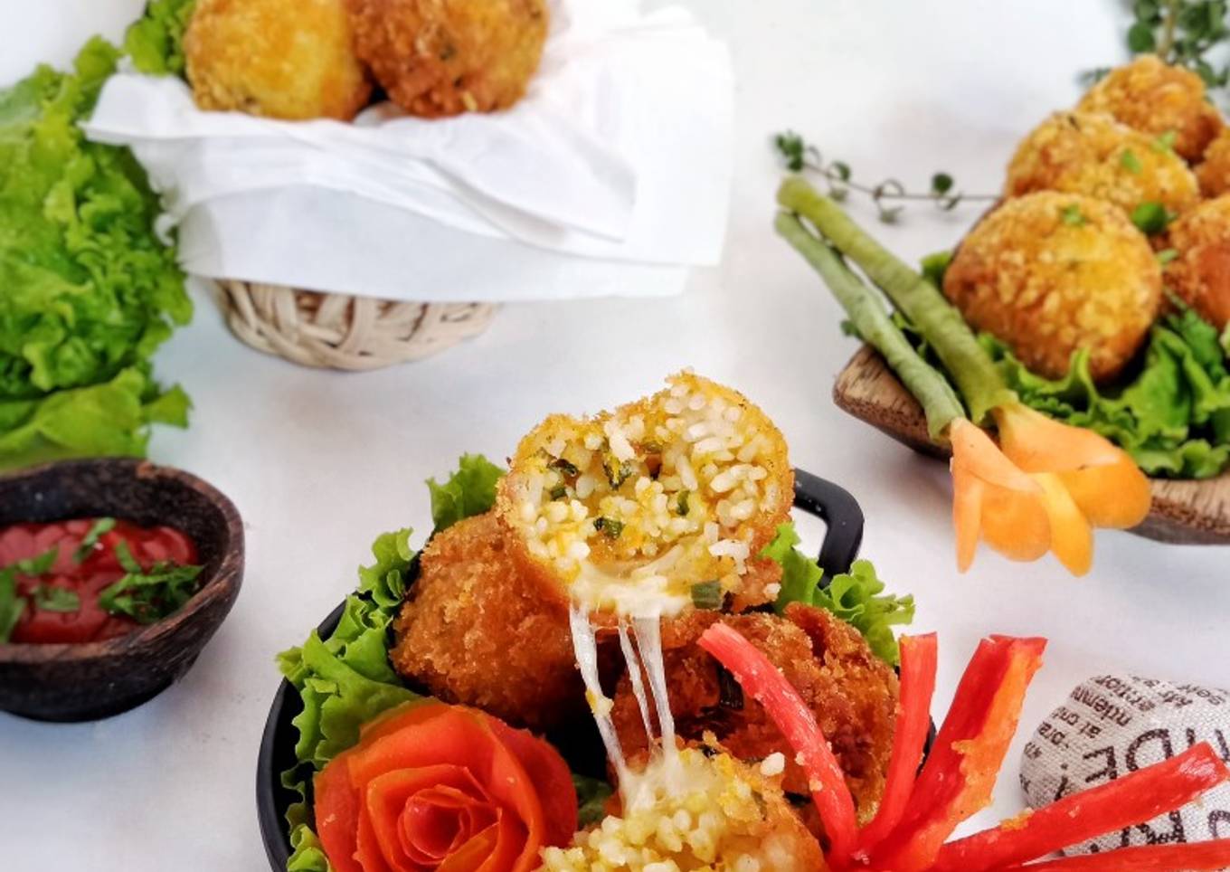 Arancini Nasi sisa Kemarin (Italian Rice Ball)