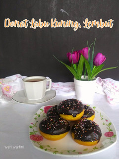 Foto resep Donat Labu Kuning, lembut
