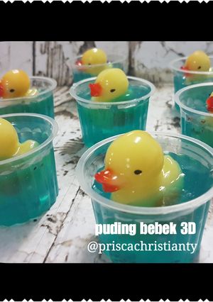 Foto resep Puding Bebek 3D