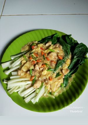 Foto resep 13. Pokcoy Siram Ayam