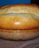 Pan casero con agua
