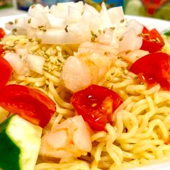 Tomato Cold Noodle A picture of Tomato Cold Noodle.