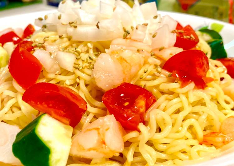 Easiest Way to Prepare Ultimate Tomato Cold Noodle