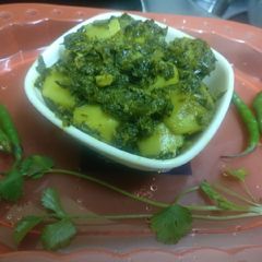 Aloo methi A picture of Aloo methi.