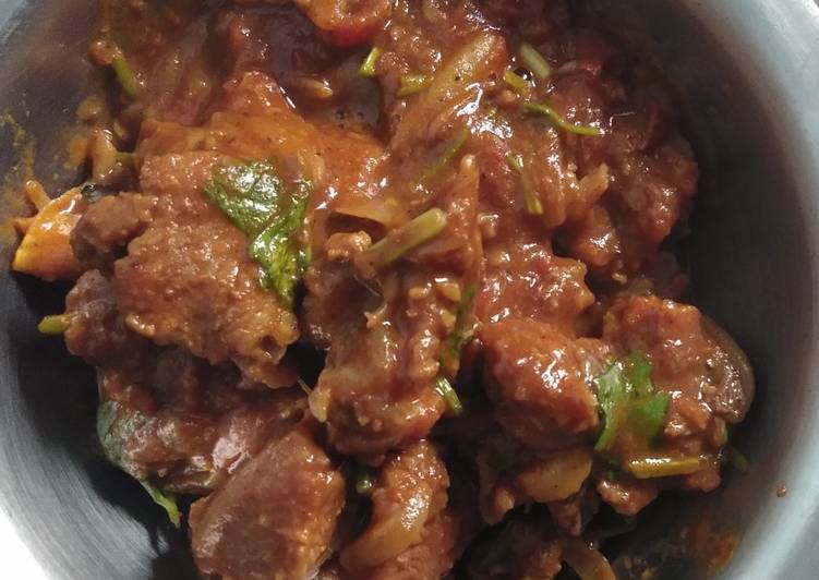 Mutton semi gravy