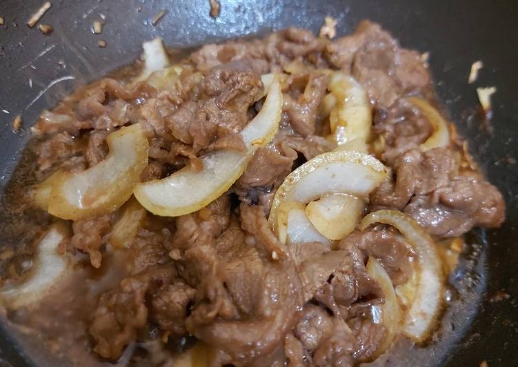 Langkah Mudah untuk Membuat Beef Slice Teriyaki #5, Enak Banget