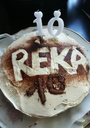 Mascarponés csokoládés torta recept fotója