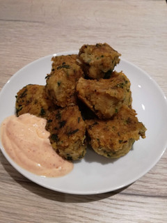 Una foto de Falafels de garbanzos