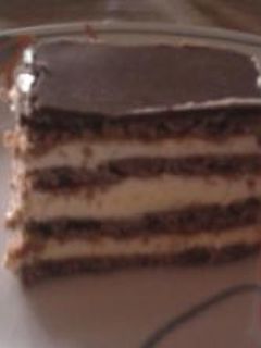 Kakaós Erika szelet recept fotója