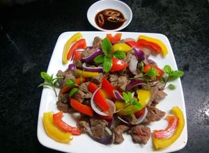 Hình của món ĐÀ ĐIỂU MAGGI HAI MÓN.