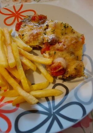 Caprise csirkemell egy kis extrával recept fotója