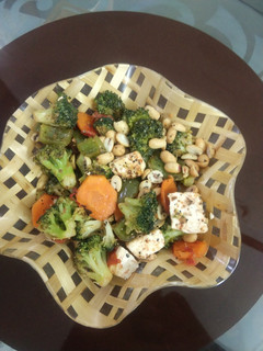 A picture of Roasted broccoli Salad immunity booster.