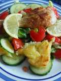 Cosce di pollo in padella