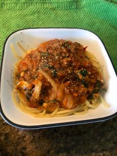 Foto resep VEGETARIAN/VEGAN SPAGHETTI