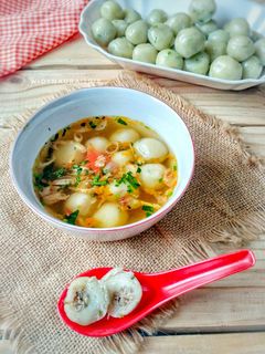 Foto resep Cilok goang isi daging cincang