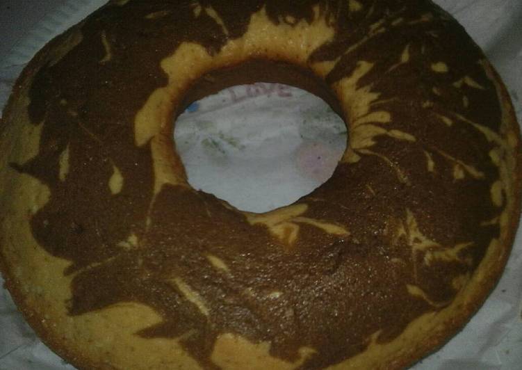 Marmer cake (Pound Cake)