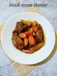 Foto resep Bistik Ayam Banjar (dengan bumbu dasar putih)