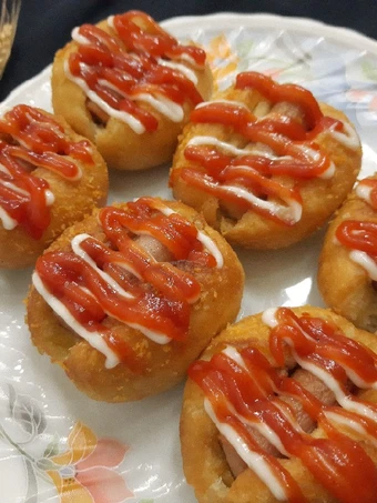 Langkah Gampang Membikin Resep Donat sosis crispy yang Bikin Ngiler Anti Ribet, Bikin Ngiler