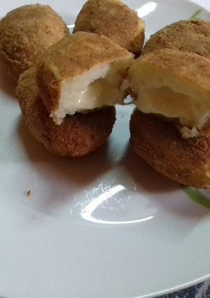 Una foto de Bombitas de papa con queso😋