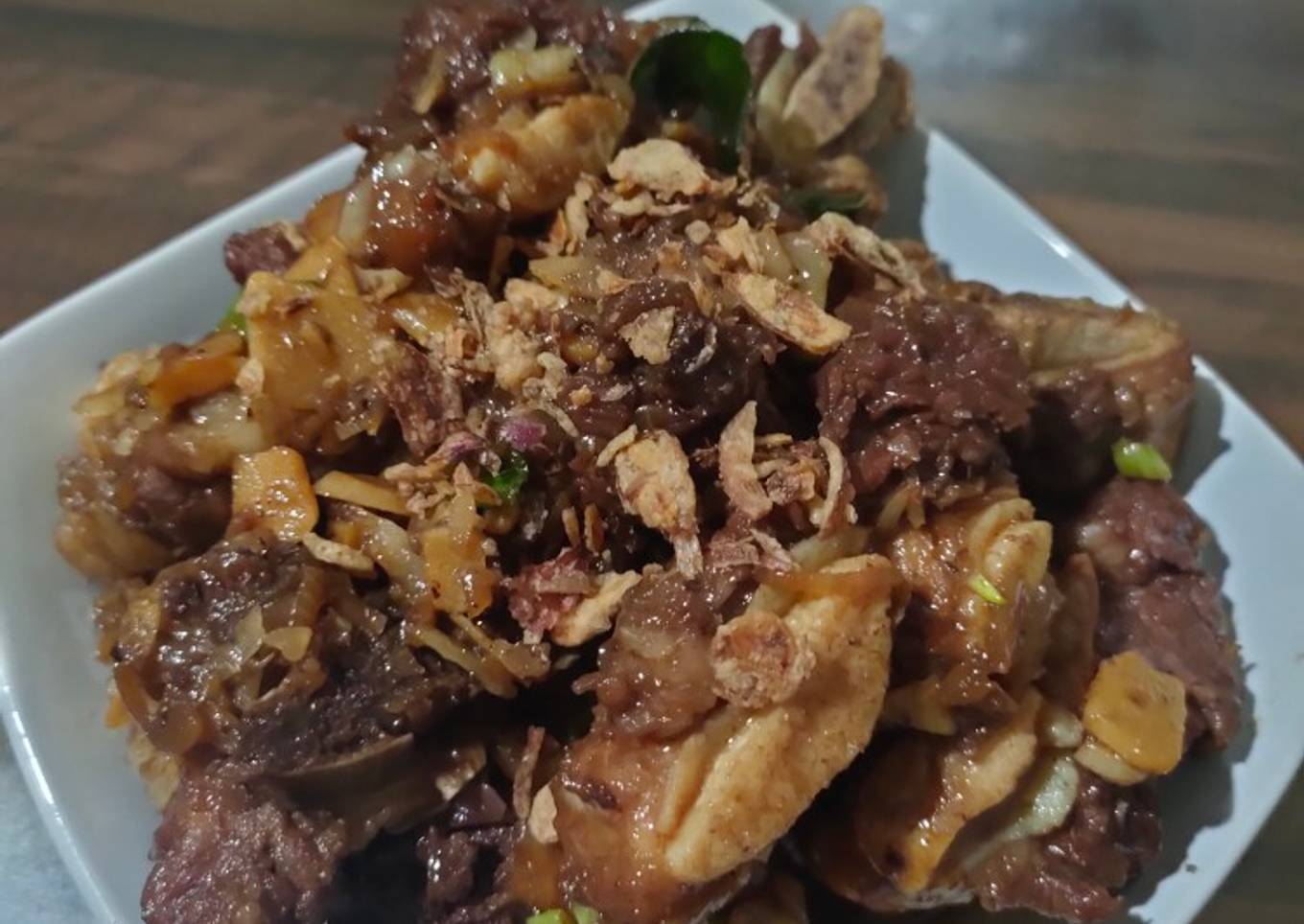 Semur iga sapi