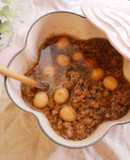 鑄鐵鍋「滷肉燥」太下飯了吧！！