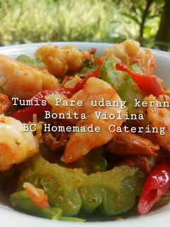 Foto resep Tumis pare udang kerang