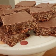 Mars bar cake A picture of Mars bar cake.
