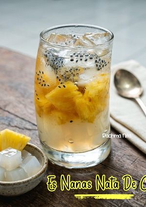 Foto resep Es Nanas Nata de Coco