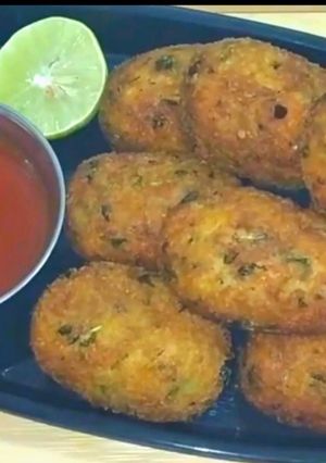 A picture of Potato cutlets.
