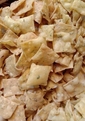 Foto resep Kerupuk Pangsit/Keripik Bombay ala Abi Resto