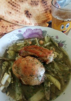 صورة لوصفة شطيطحة خرشف 😋 على طريقة حماتي 😍