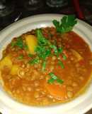 Guiso vegano de lentejas (#350!!!)