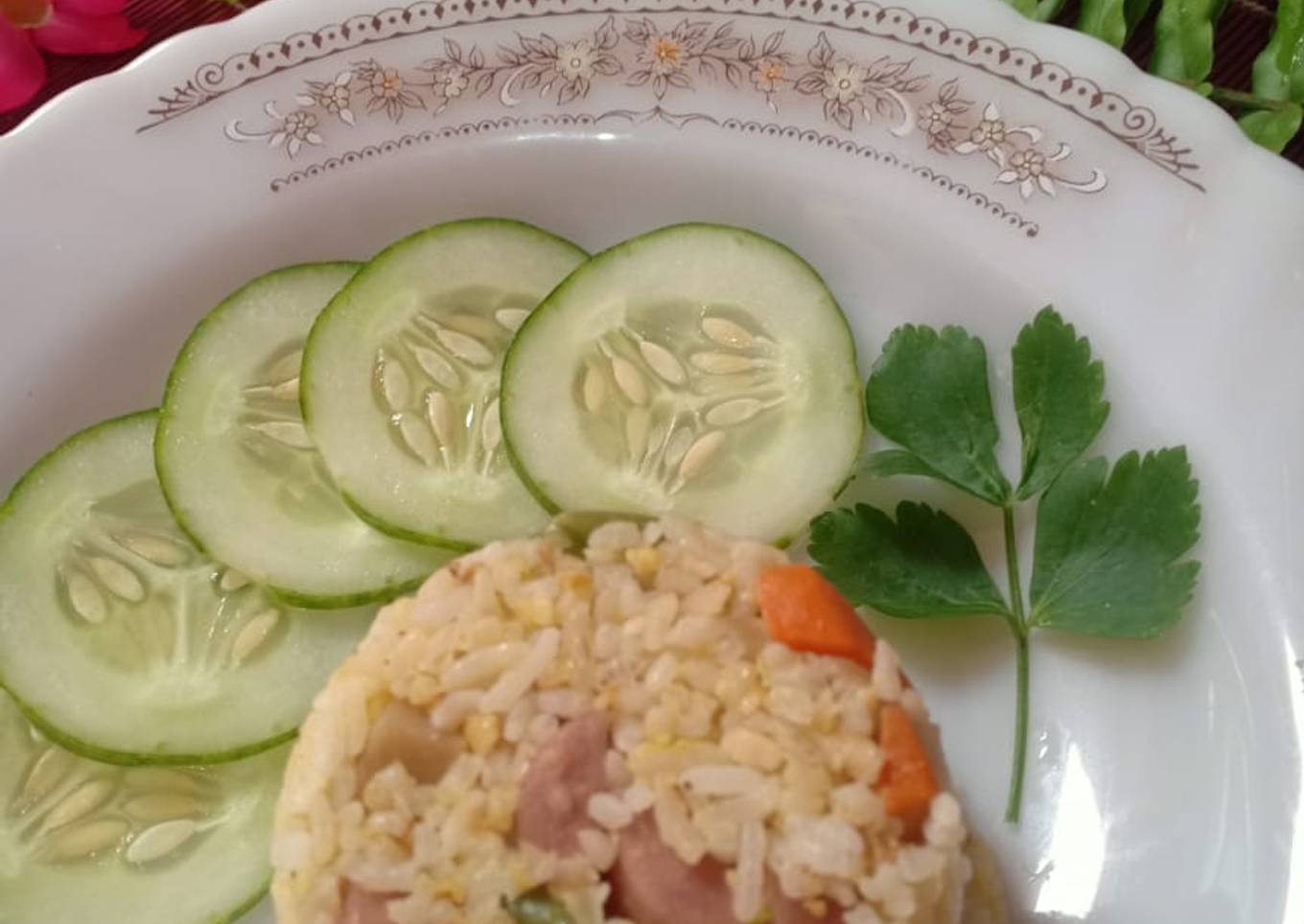 Nasi Goreng Korea atau Gyeran Bokkeumbab