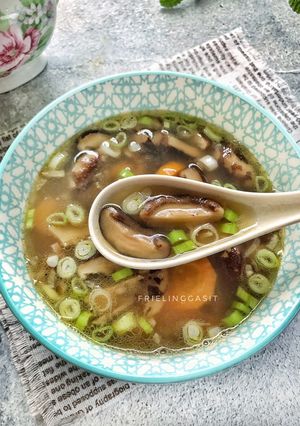 Foto resep Sup Ayam Jamur